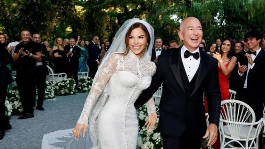 Sanchéz e Bezos (Foto: Reprodução/Instagram)