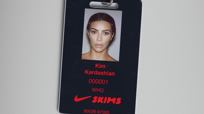 NikeSkims: nova marca em parceria com a Skims, de Kim Kardashian (Foto: Nike /Divulgação)