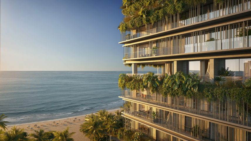 Projeto da Moura Dubeux que será construído no lugar do Hotel Seara, em Fortaleza, com projeto do arquiteto Arthur Casas (Foto: Divulgação)