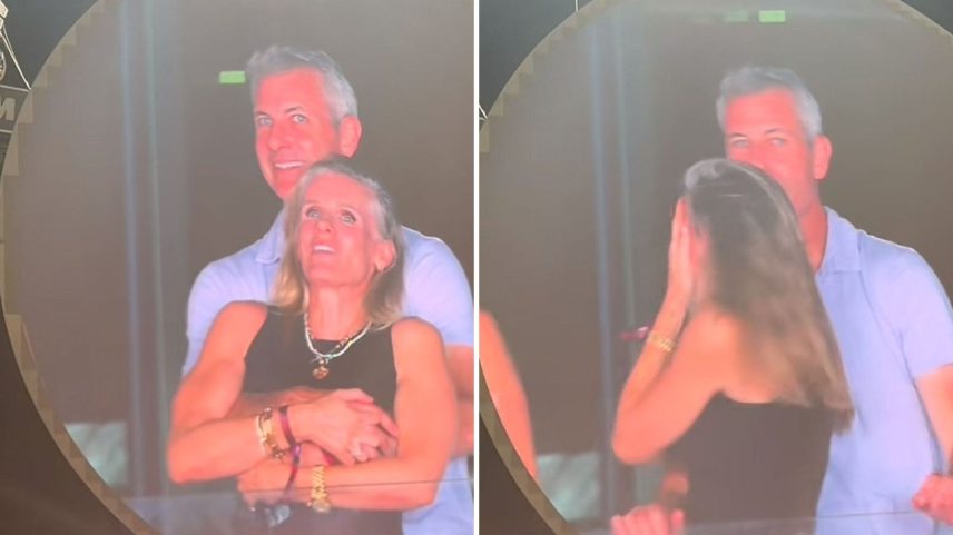 CEO flagrado no show do Coldplay (Foto: Reprodução/TikTok)