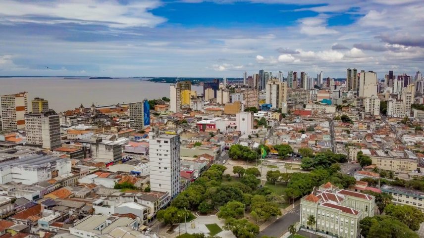 Vista aérea da cidade de Belém no Pará, capital da COP30 no Brasil. (Foto: Rafa Neddermeyer/Cop30 Brasil)