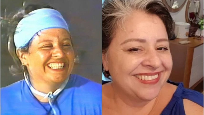 Elaine Melo — Foto: Reprodução/Globo e Instagram