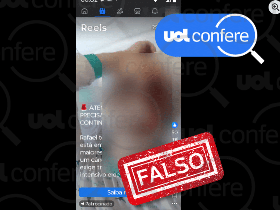 Criminosos usam vídeo real de homem que morreu de câncer (Foto: Reprodução/Facebook)