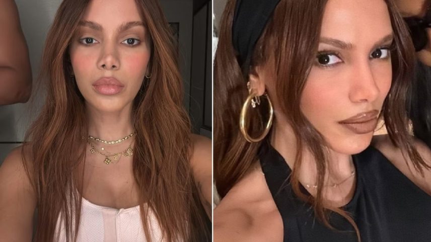 Anitta e seu novo visual -  (Reprodução/Instagram)