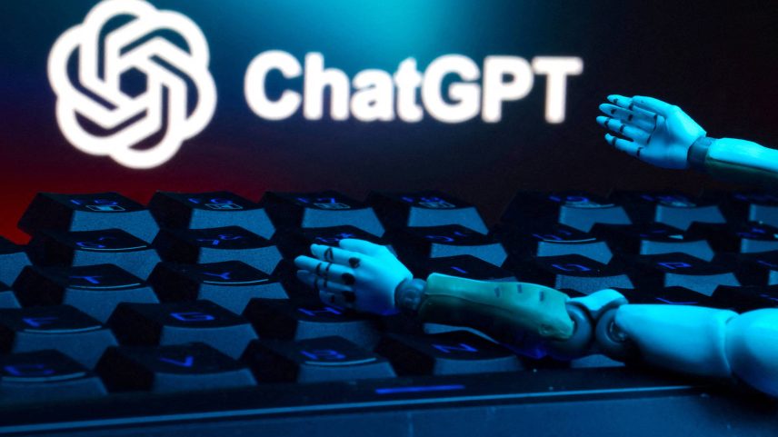 Logo do ChatGPT, modelo de inteligência artificial da OpenAI (Foto: Dado Ruvic/REUTERS)