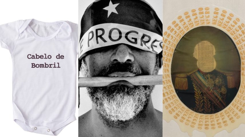 Obras de Sérgio Adriano H em 'Corpo manifesto', no CCBB (Foto: Divulgação/Sérgio Adriano H)