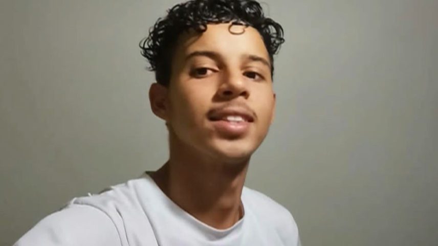 Lucas da Silva, internado em estado grave após comer um bolinho de mandioca supostamente envenenado (Foto: Reprodução)