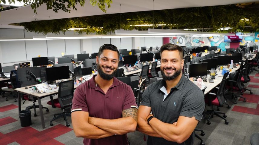 Os irmãos Rodrigo e Rafael Gianesini, que fundaram a Cidadania4U (Foto: Divulgação)