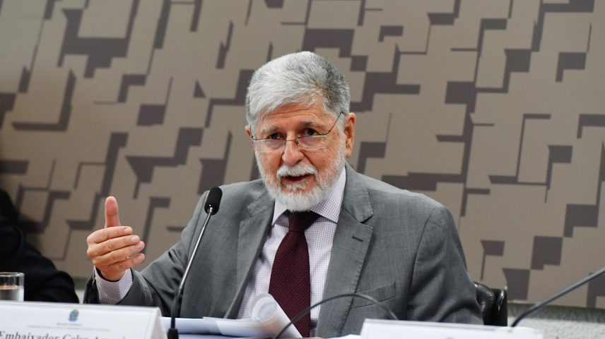 Assessor de política externa da Presidência, Celso Amorim (Foto: Roque de Sá/Agência Senado)
