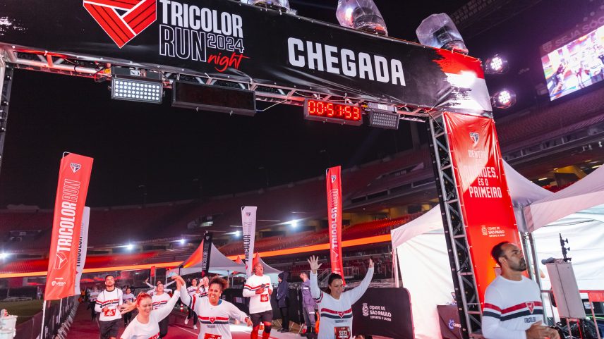 Corrida termina dentro do estádio