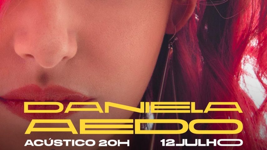 Cartaz do show em SP