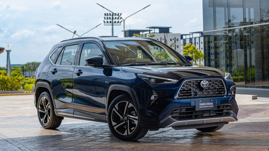 SUV compacto Toyota Yaris Cross, que chega ao mercado brasileiro em novembro (Foto: Divulgação)
