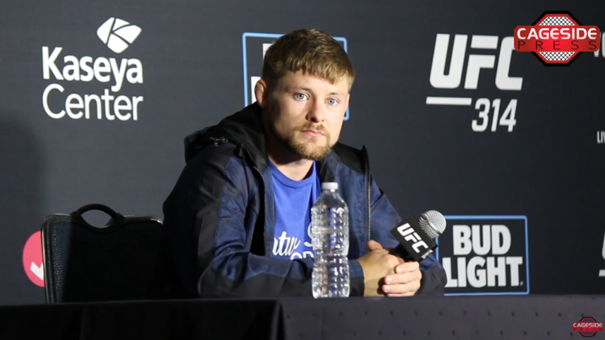 Bryce Mitchell. (Foto: Reprodução/YouTube/Cageside Press)