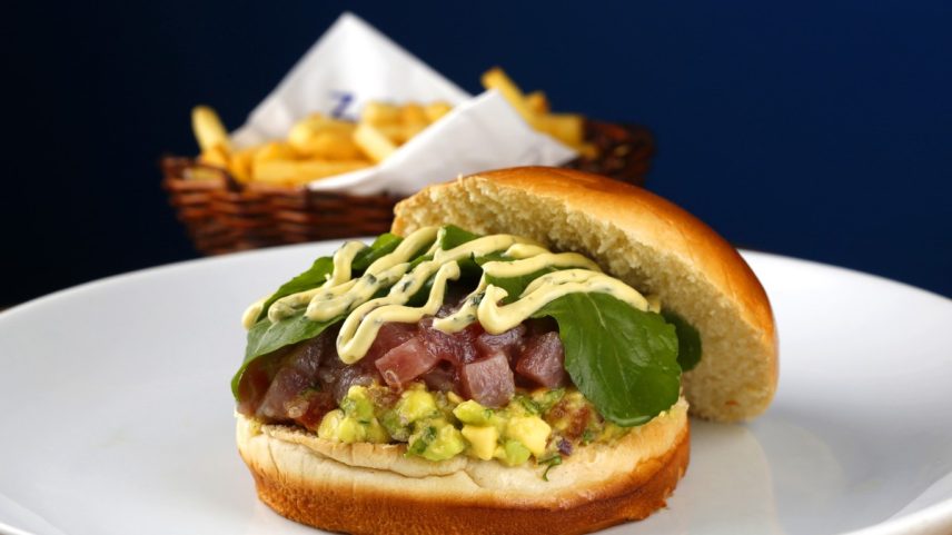 Novo sanduíche de atum do Zuza, no Flamengo, que comemora um ano — Foto: Divulgação