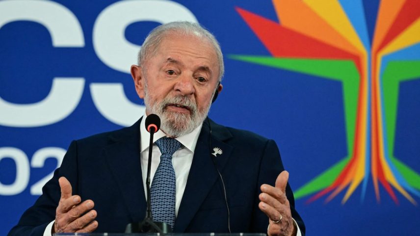 Presidente Luiz Inácio Lula da Silva, durante a Cúpula do Brics, no Rio de Janeiro (Foto: Pablo Porciuncula/PABLO PORCIUNCULA)