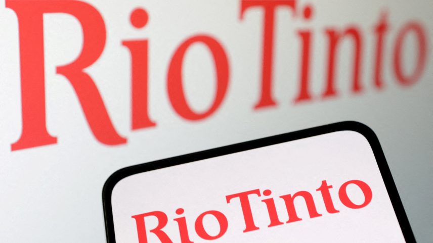 Logotipo da Rio Tinto em ilustração tirada em 10 de abril de 2023 (Foto: REUTERS/Dado Ruvic)