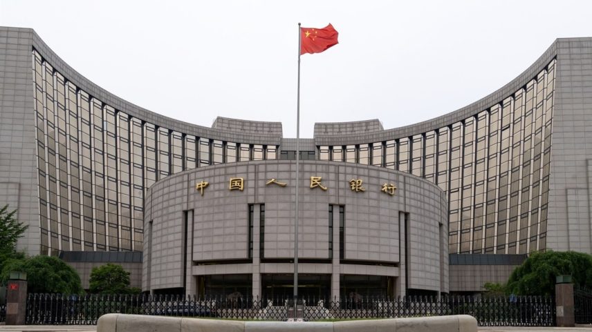 Banco Popular da China (Foto: Bloomberg)