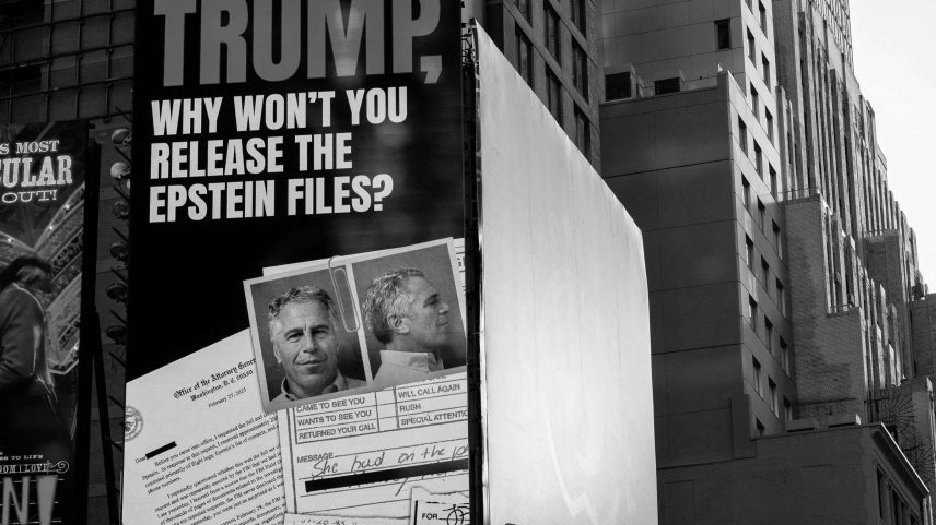 Trump, por que você não libera os arquivos sobre Epstein? (Foto: Adam Gray - 23.jul.25/Getty Images via AFP)