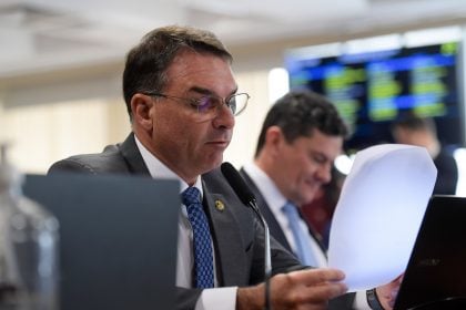 Senador Flávio Bolsonaro. (Foto: Saulo Cruz/Agência Senado)