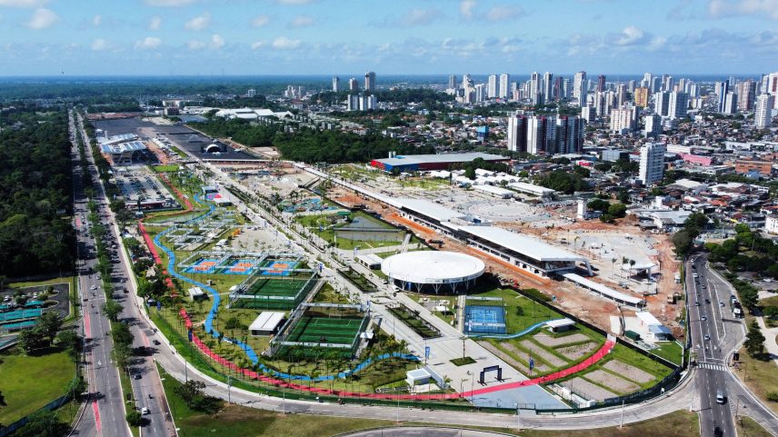 Parque da Cidade, sede da COP30, em Belém (Foto: Marx Vasconcelos - 28.jun.25/Reuters)