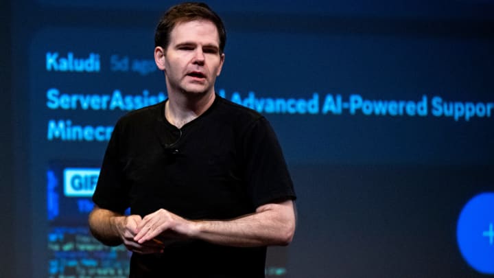 Jonathan Ross, diretor executivo da Groq Inc., durante a GenAI Summit em San Francisco, Califórnia, EUA, na quinta-feira, 30 de maio de 2024. (Foto: David Paul | Bloomberg | Getty Images)