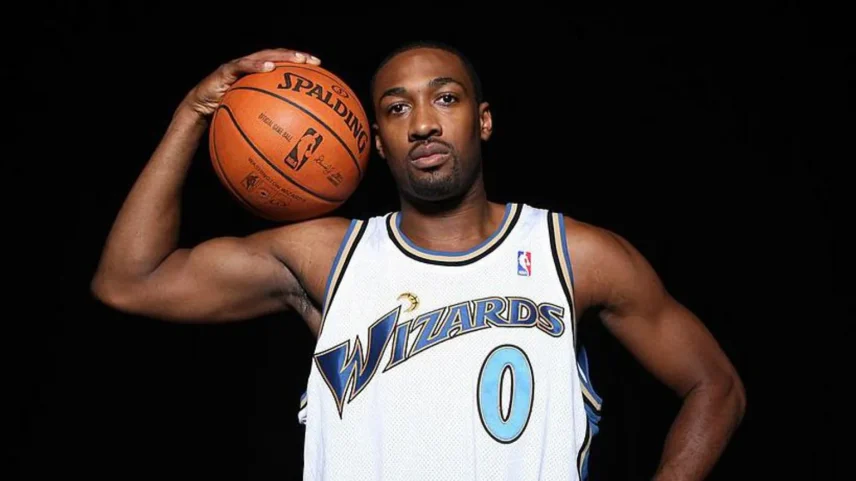 Mr. Arenas, retratado em 2008, jogou por 11 temporadas na NBA (Foto: Getty Images)