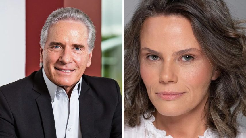 Roberto Justus e Maria Cândida (Foto: Reprodução)