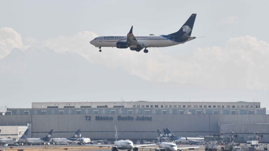 Aeroporto internacional da Cidade do México, em dezembro de 2024. (Foto: Mario Jasso)