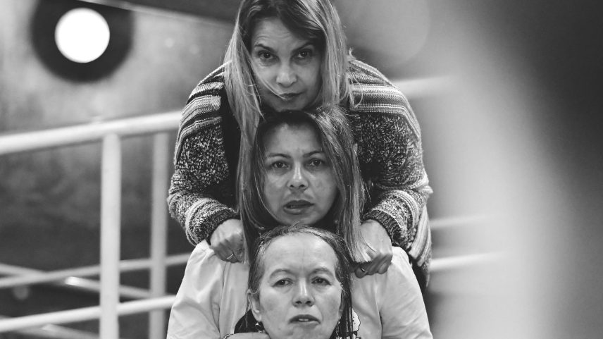 Elenco do espetáculo "Dodô", do grupo Ser em Cena - Teatro de Afásicos (Foto: Divulgação)