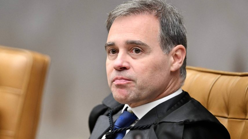 Ministro do STF André Mendonça em sessão da Suprema Corte em Brasília (Foto: Evaristo Sa - 04.jun.2025/AFP)