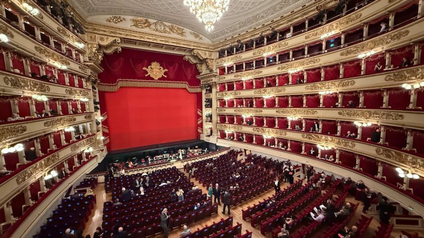 La Scala de Milán em uma foto de março de 2025. (Foto: picture alliance (dpa/picture alliance via Getty Images))