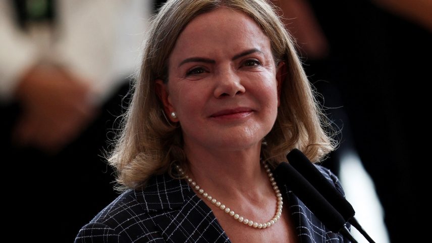 Gleisi Hoffmann (PT) se posicionou contra ataques pessoais (Foto: Adriano Machado / Reuters)