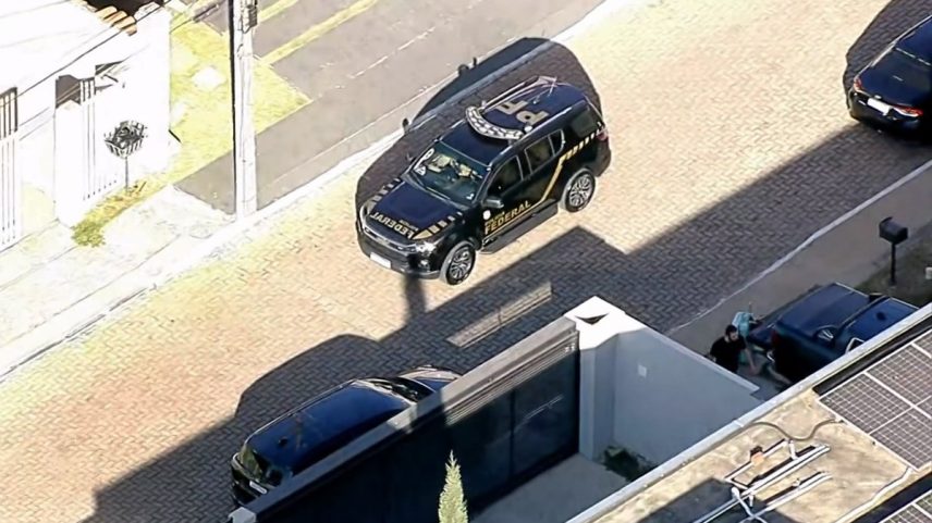 Bolsonaro é alvo de operação da Polícia Federal (Foto: Reprodução TV GLOBO)