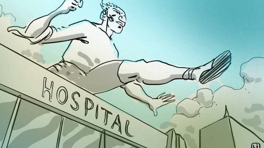 Ilustração de Libero para coluna de Drauzio Varella de 31 de julho de 2025 (Foto: Libero/Folhapress)