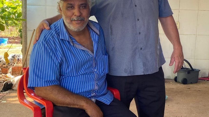 Os verdadeiros Luisão e Pablo, pai e amigo do pai de Paulo Vieira (Foto: Reprodução Instagram)