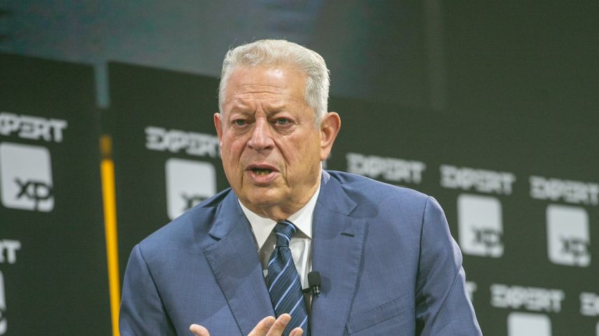 Ex-vice-presidente dos EUA disse enxergar a COP30 como uma oportunidade para o país liderar a discussão climática global, em participação no evento Expert XP, em São Paulo, nesta sexta-feira (25) (Foto: Reginaldo Martins)