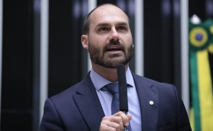 Deputado federal Eduardo Bolsonaro (PL-SP). (Foto: Mário Agra/Câmara dos Deputados)