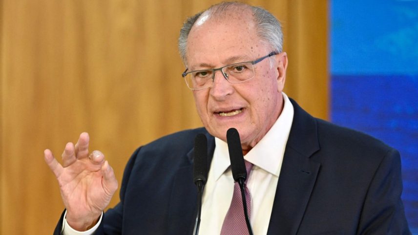 Vice-presidente Geraldo Alckmin (Foto: Evaristo Sa/AFP)