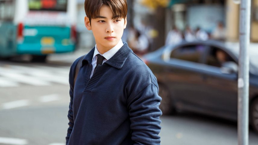 Cha Eun-woo em cena do k-drama 'Um Bom Dia para Ser um Cachorro' (Foto: Divulgação)