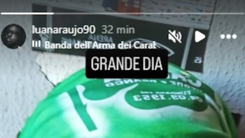 Luan Araújo celebra a prisão da deputada que teria o perseguido com uma arma (Foto: @luanaraujo90 via Instagram)