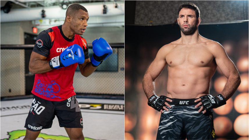 Jailton 'Malhadinho' Almeida e Marcus 'Buchecha' Almeida (Foto: Divulgação UFC)
