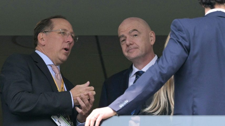 Presidente da Fifa, Gianni Infantino, busca negociar tributação das premiações do Mundial. (Foto: Juan Mabromata/AFP)