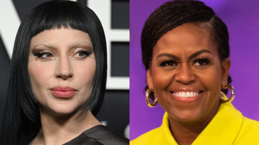 Lady Gaga e Michelle Obama (Foto: Getty Images)