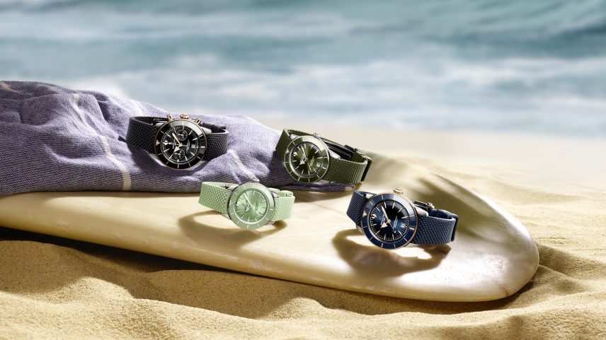Nova coleção Superocean Heritage, da Breitling: tamanhos diversos (Foto: Breitling/Divulgação)