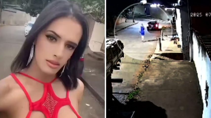 Garota de programa foi filmada embarcando em veículo pouco antes de ser morta, em Goiás (Foto: Reprodução/TV Anhanguera - Instagram de Samylla Morais)