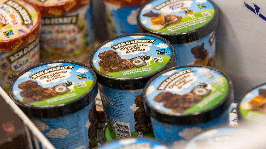 Ben & Jerry's: divisão de sorvetes da Unilever reflete crescimento nas vendas da empresa no segundo trimestre de 2025. (Foto: Bloomberg Businessweek/BLOOMBERG BUSINESSWEEK)