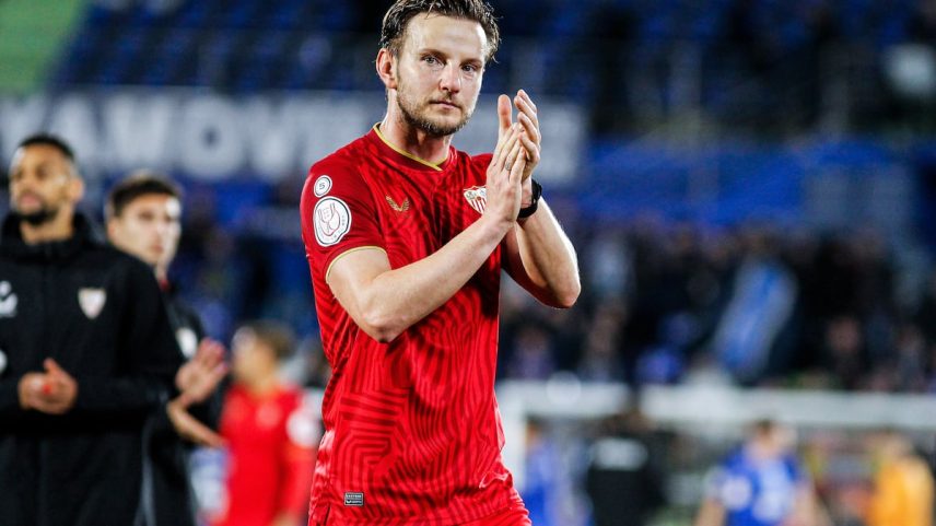 Rakitic, após um jogo da Copa de 2024 contra o Getafe. (Foto: AFP7 via Europa Press)