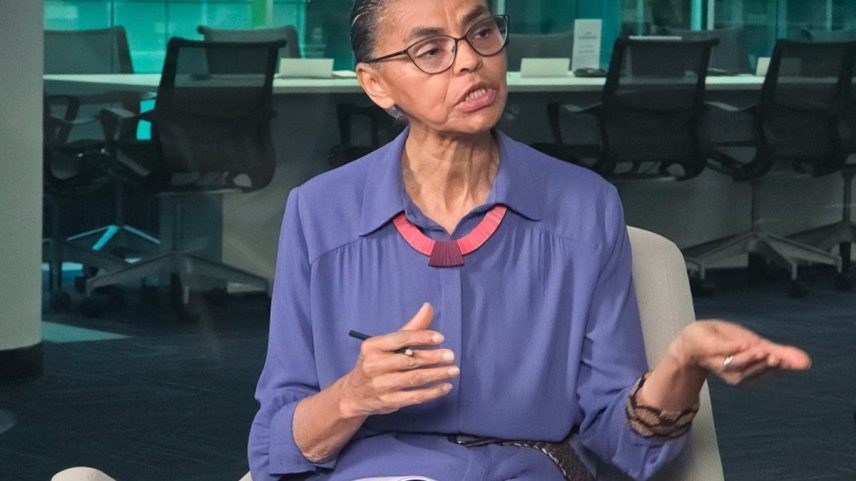 Ministra do meio-ambiente, Marina Silva (Foto: Leo Martins / Agência O Globo)