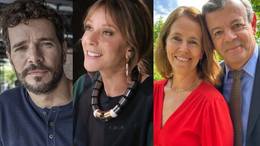 Daniel de Oliveira e Caroline Abras serão Renata e Lars Grael em filme (Foto: TV Globo e Reprodução/Instagram)
