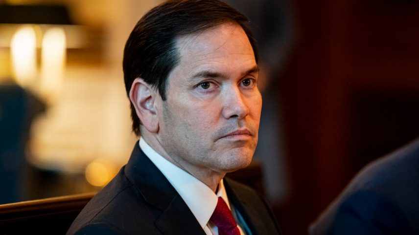 Marco Rubio na Casa Branca, Washington. (Foto: AL DRAGO / POOL - EFE)